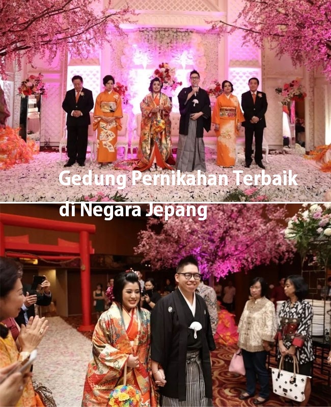 Gedung Pernikahan Terbaik di Negara Jepang